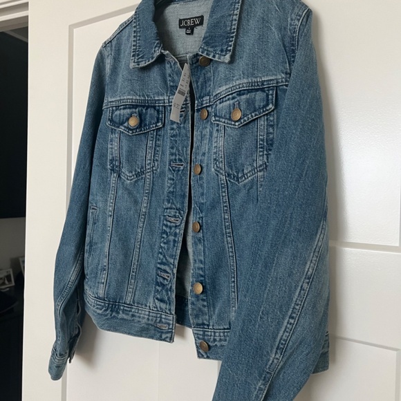 J. Crew Women's Denim Jacket - Size Small - NWT - Picture 4 of 10